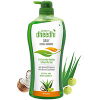 Dhathri Dheedhi Daily Herbal Shampoo To Reduce Dandruff & Promote Hair Growth, Ayurvedic Shampoo To Restore Hair Shine & Strength (650Ml)