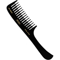 Vega Step Grooming Hair Comb,,Handmade (India's No.1* Hair Comb Brand) For Men And Women, Black, (Hmbc-204)