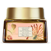 Forest Essentials Advanced Eternal Youth Formula Night Cream - Date & Litchi | Ayurvedic Anti Ageing Face Moisturiser | Night Cream For Normal To Dry Skin | Tones & Firms