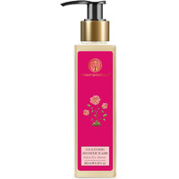 Forest Essentials Silkening Shower Wash Indian Rose Absolute | Natural Body Wash For Soft & Smooth Skin | Paraben & Sulphate Free Ayurvedic Body Wash | For Women & Men | 200 Ml