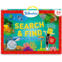 Skillmatics Search And Find Educational Game - Preschool Learning Activity, Perfect For Kids, Toddlers Who Love Toys, Art & Craft Activities, Builds Vocabulary, Gifts For Ages 3, 4, 5, 6,Multicolor