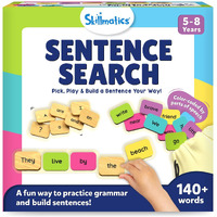 Skillmatics Educational Board Game - Sentence Search, Fun Learning Toys & Games For Kids, Sentence Building Activity, Creative Word Play, Gifts For Boys & Girls Ages 5, 6, 7, 8