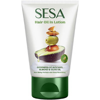 Sesa Hair Oil In Lotion 100Ml Non-Sticky Oil Replacement & Leave-In Hair Lotion Bhringraj & 17 Ayurvedic Herbs With Nourishing Oils & Vitamin E All Hair Types No Mineral Oil