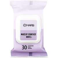 Mars Makeup Remover Wet Wipes For Face | 30 Cotton Soft Wipes | Hydrating & Refreshing | Enriched With Green Tea & Aloe Vera Extract | Soothing & Maintains Ph Balance | Gentle On Skin