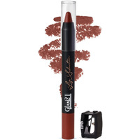 Glam 21 Lip Seduction Non- Transfer Crayon Lipstick Up To 12 Hours Stay | Lightweight & Longlasting|Creamy Matte | Smudge Proof - 2.8Gm|Coffee-15 (Matte)