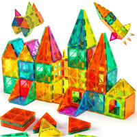 Wembley Magnetic Tiles For Kids|Constructing&Creative Learning Educational Brain Development Toys|Magnetic Building Blocks For Kids-Stem Learning Kit- Toys For Kids (48Pcs),Multicolor