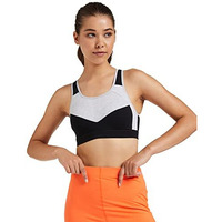 Van Heusen Proactive Women Racerback Sports Bra - Cotton Elastane - Anti Bacterial, Wireless, Padded, Full Coverage