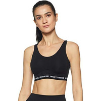 Van Heusen Proactive Women Sports Bra - Cotton Elastane - Anti Bacterial, Wireless, Non Padded, Full Coverage, Light Impact