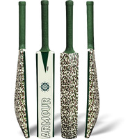 Jaspo Plastic Tennis Cricket Full Size Bat (34 X 4.5 Inch) For All Age Group With Soft Cricket Ball (Armour)