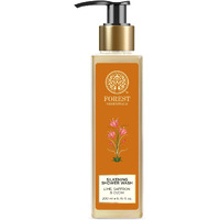 Forest Essentials Silkening Shower Wash Lime Saffron Oudh | Ayurvedic Natural Body Wash For Soft & Smooth Skin | Paraben Free & Sulphate Free Shower Gel