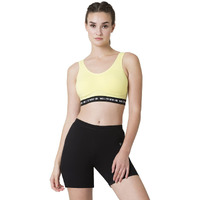 Van Heusen Proactive Women Sports Bra - Cotton Elastane - Anti Bacterial, Wireless, Non Padded, Full Coverage, Light Impact