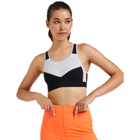 Van Heusen Proactive Women Racerback Sports Bra - Cotton Elastane - Anti Bacterial, Wireless, Padded, Full Coverage