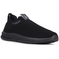 Liberty Force10 Rokky-4 Non-Lacing Walking Shoes For Men With Pvc Sole| Suitable For Jogging, Workout, Gym & Outdoor Activity |Lightweight & Comfortable Footbed | Sports Footwear (Black - 9Uk)