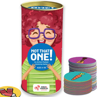 Chalk And Chuckles Not That One Board Games For Kids, Fun Guessing Game, Age 4-99, Educational Toys For Kids 5+ Years, Gifts For Girls, Boys Age 6, 7, 8, 9 And Up, Travel Friendly Card Games