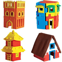 Imagimake Mapology Houses Around The World | Make 13 Miniature Models| 3D Puzzle For Kids | Birthday Gift For Girls & Boys | Educational Toys For 5,6,7,8,9 Years