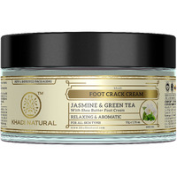 Khadi Natural Jasmine And Green Tea Herbal Foot Crack Cream| For Cracked Heels|Moisturizes Dry Feet | Antiseptic Properties That Treat Foot Problems| 50G