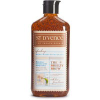 St. DVence Breezy Brew Salicylic Acid Body Wash Shower Gel For Women & Men With Coffee & Coconut | Deep Cleansing, Paraben & Sls Free | Body Wash For Summer - 300Ml