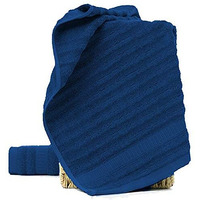 Mush Bamboo Hand Towels Set Of 2 | 100% Bamboo Gym Towel For Men/Women Workout | Ultra Soft, Absorbent & Quick Dry Towel For Gym, Travel, Sports And Yoga | 40 X 60 Cms | 600 Gsm (Navy Blue)
