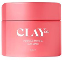 Clayco Matcha Detox Clay Mask | Deep Cleansing & Brightening | Green Tea & Collagen | Tan Removal & Dark Spot Reduction | Vegan Japanese Skincare | 50Ml