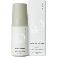Gabit Salicylic Acid Face Wash For Oily, Acne Prone Skin | Deeply Cleanse Pores, Exfoliates & Non-Drying | Green Tea, Provitamin B5, Zinc Pca | For Men & Women | Free Of Sulphates, Soap & Oil | 100 Ml