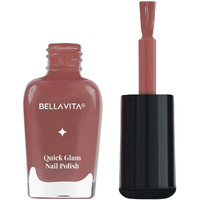 Bellavita Nail Polish | Vibrant Color Lustrous Shine Long Lasting | Chip Free Fast Dry Formula | Smooth Application | First Coffee |Nail Paints For Women | 10 Ml