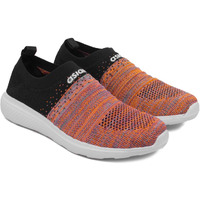 Asian Women's Elasto-02 Knitted,Sports,Walking,Slipon Shoes Orange