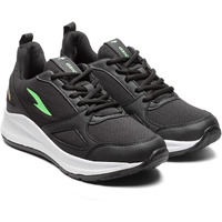 Asian Men's Wonder-13 Pro Sports Running,Walking,Gym Lightweight Eva Sole With Extra Jump Sneaker Shoes For Men's Black Yellow