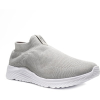 Asian Men's Moonwalk-01 Sports Walking,Running & Gym Shoes With Eva Sole Extra Jump Casual Slip-On Shoes For Men's & Boy's Light Grey