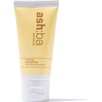 Ashba Botanics Hydrating Shampoo For Men & Women With Dry, Frizzy, Curly & Wavy Hair | Gently Cleanses, Soothes Scalp With Green Tea, Shea Butter, Rice & Quinoa Protein | Paraben, Sulphate Free - 50Ml