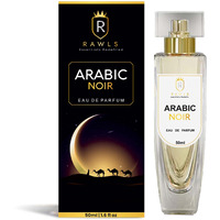 Rawls Arabic Noir Perfume For Men & Women, 50Ml | Enriched With Coffee, Jasmine, Vanilla & Cedarwood | Long-Lasting Eau De Parfum For All Skin Types