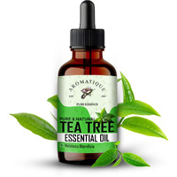 Aromatique Tea Tree Oil For Face - Tea Tree Essential Oil For Skin, Hair Growth, Scalp, Acne - Tea Tree Oil 30 Ml