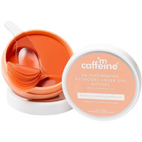 Mcaffeine Cooling Under Eye Serum Patch For Brightness | Reduces Pigmentation With 4% Niacinamide & Kombucha Tea | Under Eye Patch Mask | Instantly Hydrates, Cools & De-Puffs - 15 Pairs
