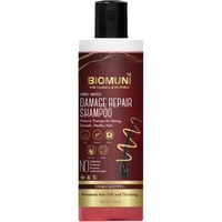 Biomuni Natural And Ayurvedic Hard Water Shampoo (200Ml)|For Hair Growth & Hair Fall Control|Onion Oil, Rosemary Oil, Beetroot, Aloe Vera, Hibiscus, Bhringraj, Peppermint, Vit E For Women, Men & Kids