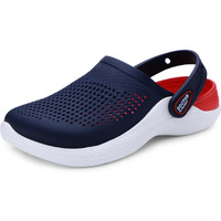 Doctor Extra Soft Men's Classic Casual Sports Clogs/Sandals With Adjustable Back Strap For Adult | Comfortable & Lightweight| Stylish & Anti-Skid| Waterproof & Everyday Use Mules For Gents/Boys D-513