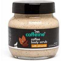Mcaffeine Almond & Coffee Body Scrub For Tan Removal | Exfoliator Creamy Bathing Body Scrub For Dry Skin | Exfoliating Scrub For Body For Women And Men | Natural And Vegan - 200Gm