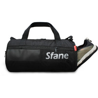 Sfane Gym Bags For Men With Separate Shoe Compartment Sports Gym Bags For Women Unisex Duffle Bags For Gym For Carry & Travel Adjustable Duffel Bags Sports Bag - Black