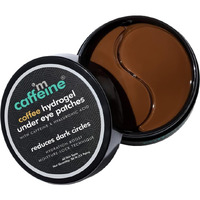 Mcaffeine Coffee Hydrogel Under Eye Patches For Dark Circles | Cooling Under Eye Patch Mask With Caffeine & Hyaluronic Acid For Instant Hydration & De-Puffing | 15 Pairs