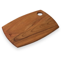Vesta Homes Wooden Chopping Board/Cutting Board/Serving Board, Platter/Plate For Vegetables | Natural Acacia Wood | 36 * 25 * 1.5 Cms | Handmade In India