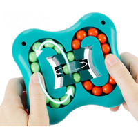 Super Toy Finger Tip Rotate Magic Bean Fidget Spinner Toys For Kids & Adults, Mind Teaser Memory Game Educational Puzzle Handheld Toy For Boys Girls 3-12 Years Birthday Christmas Gifts