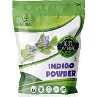 Natural Health Products Indigo Powder (Indigofera Tinctoria) Organic For Hair Pure Neel Powder For Natural Ayurvedic Hair Colorant Black/Brown Hair & Beard Dye/Color/Eat - Black (200 Gm)