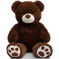 Hug 'N' Feel Soft Toys 3 Feet Coffee Brown Giant Teddy Bear Soft, Plush,Cuddly Stuffed Animal For Kids, Birthdays, Anniversaries, Valentine's Day,Special Occasions Large Huggable