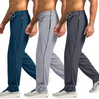 Pinkmint Track Pant For Men Spendex Regular Fit Active Wear Jogger L Sports Wear L Gym Track Pants (Pack Of 3)