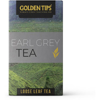 Golden Tips Earl Grey Loose Leaf Black Tea,Full-Leaf Blend Infused With Pure Bergamot, Refreshing & Citrusy Flavor, Classic English Tea, Aromatic & Rich Taste (100 Gram 50 Cups)