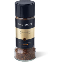 Decadent Foods Davidof Fine Aroma Instant Ground Coffee Blend That Offers A Delightful Coffee Experience 100% Arabica 100 Gram, Bottle