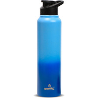 Speedex Stainless Steel Water Bottle 1 Ltr For Kids, Boys, Girls, 1 Litre Bottles For Gym, Sports, Fridge Use, School & Office - 1000Ml, Blue Blue Colour, Set Of 1, Sipper Cap