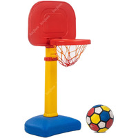 Baybee Multi Activity Sports Basketball For Kids/Outdoor & Indoor Games For Kids/Adjustable Basketball Set Toys With Ball |Basketball Stand Set Toys Kids Basket Ball For Babies (Basketball)