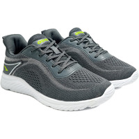 Asian Men's Wonder Sports Running,Walking & Gym Shoes With Casual Sneaker Lightweight Lace-Up Shoes For Men's Delta-20 Dark Grey