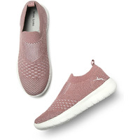 Marc Loire Slip-On Sneakers For Women, Lightweight & Comfortable Walking Sports Shoes Without Laces, Onion, 5 Uk