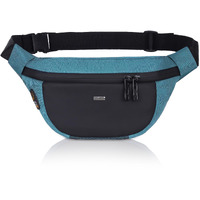 Wildhorn 2.4L Waist Bag For Men Women I Headphone Hole I Ultra Strong Stitching, Sturdy Zippers, Waterproof, Fanny Pack For Hiking Travel Camping Running Sports With Adjustable Strap (Sky Blue)