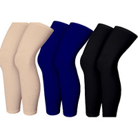 Mizuna Leg Sleeves Unisex Sports Compression Sun Protection Thigh Non-Slip Upf Cooling Full Length Cycling Riding Golf Football Running Winterlegblackbeigeblue